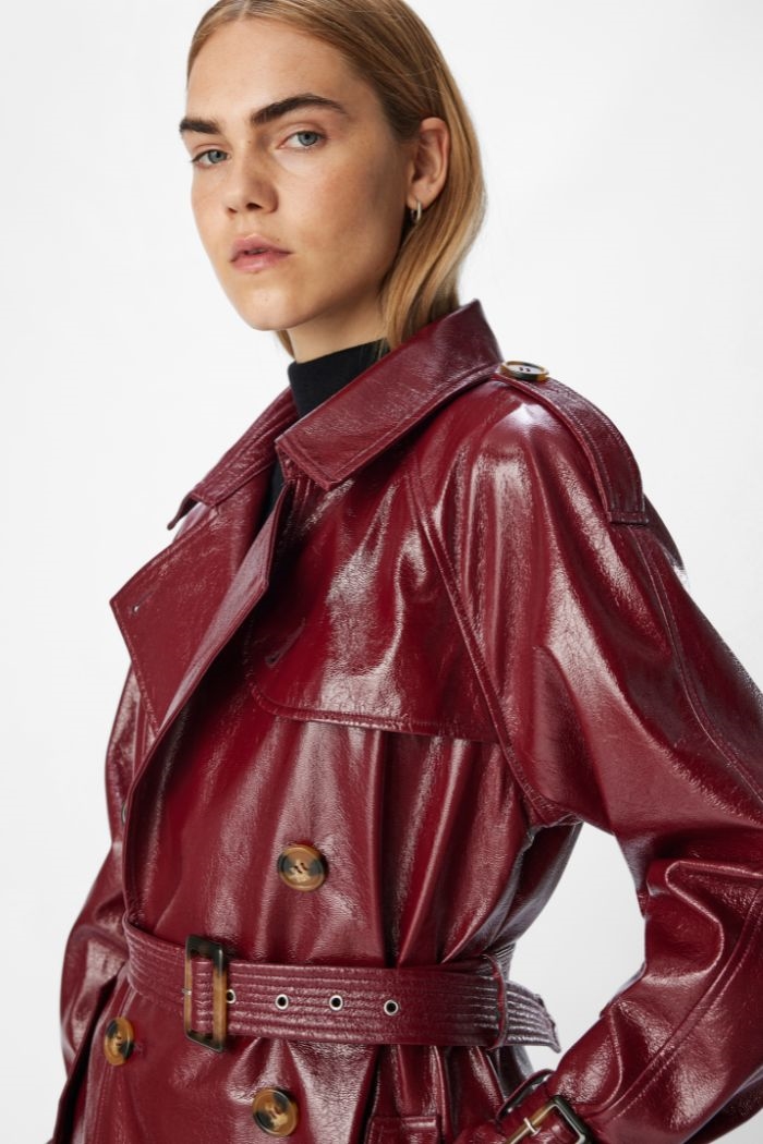 Rika trench coat, Cabernet